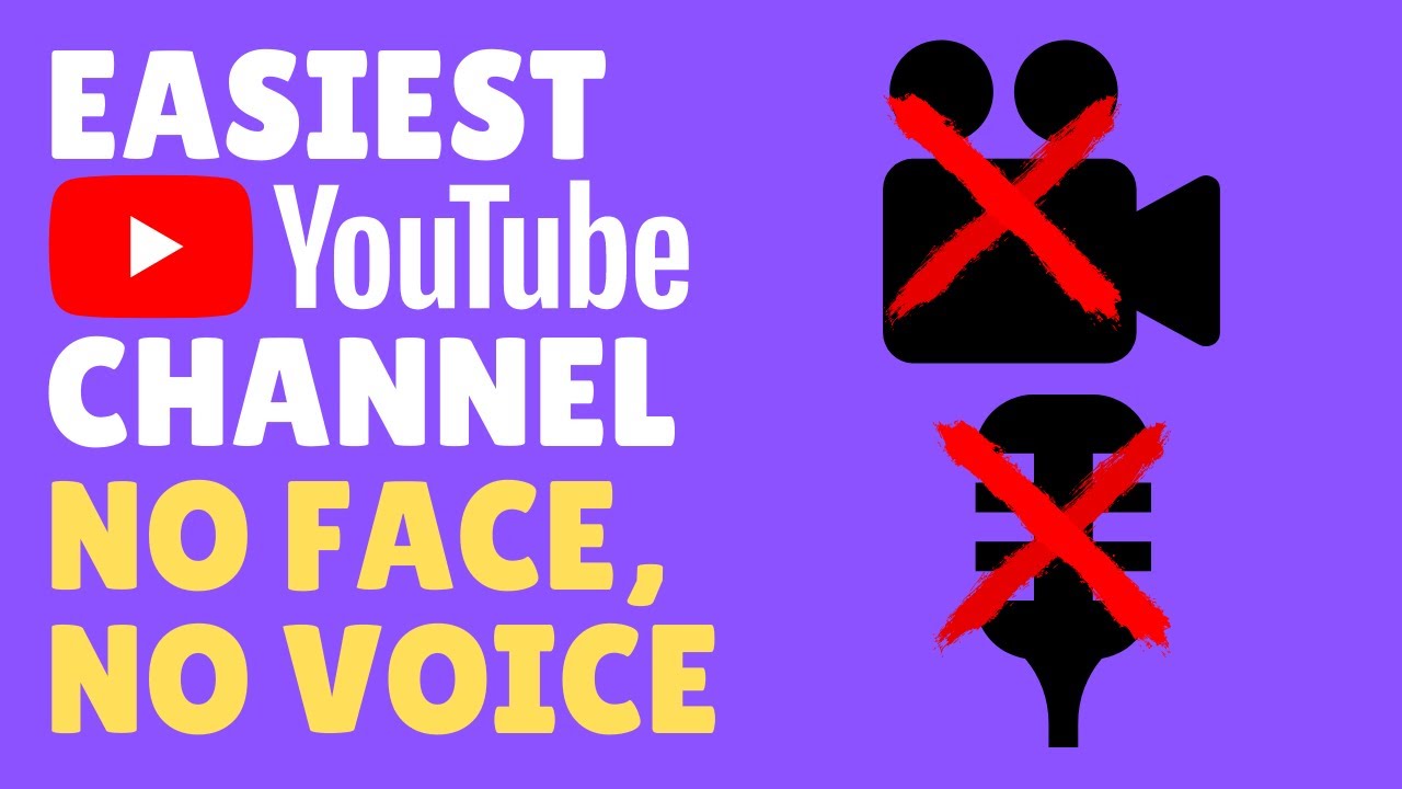 Easiest YouTube Channel Idea to Make Money Without Your Face or Voice